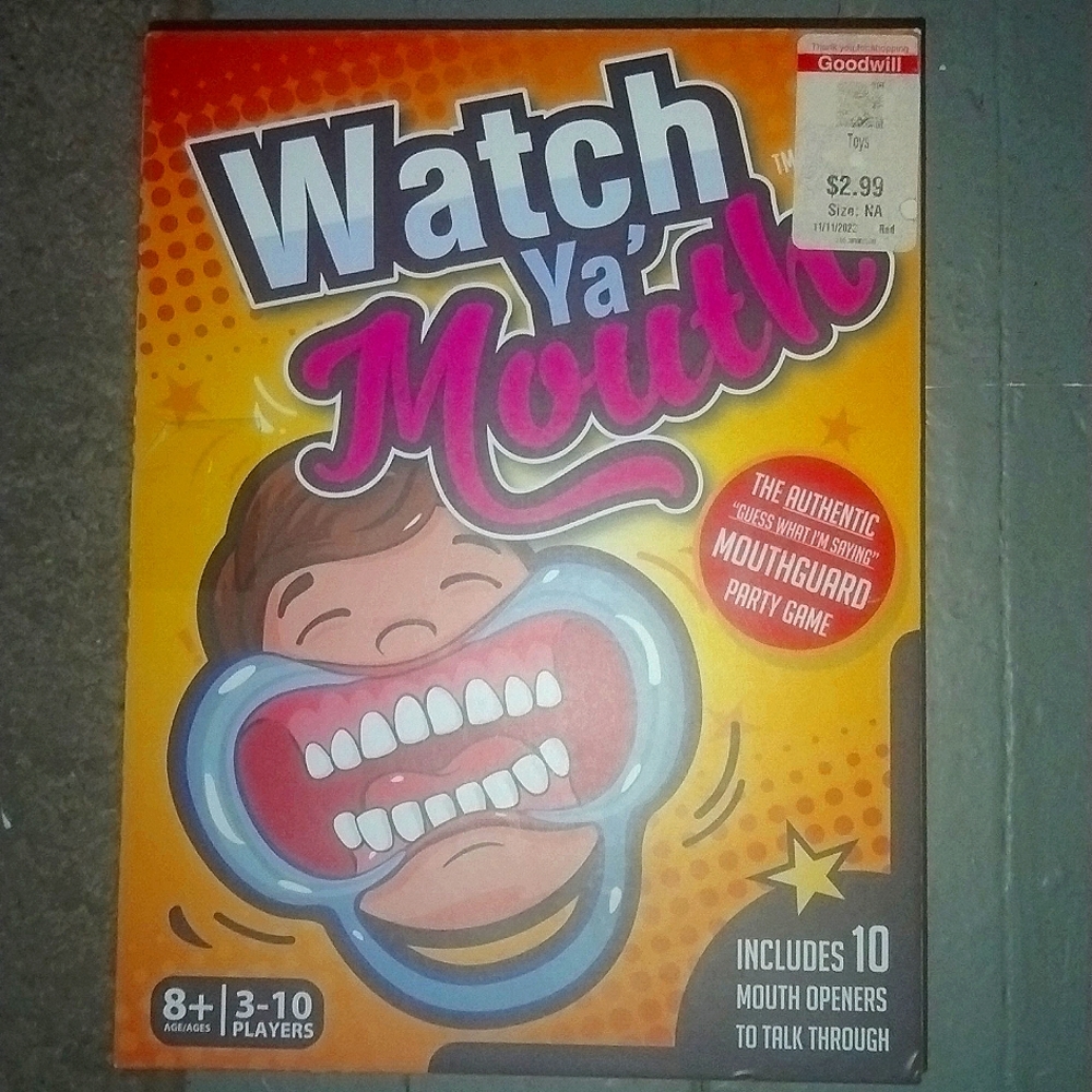 Watch ya mouth board Game!